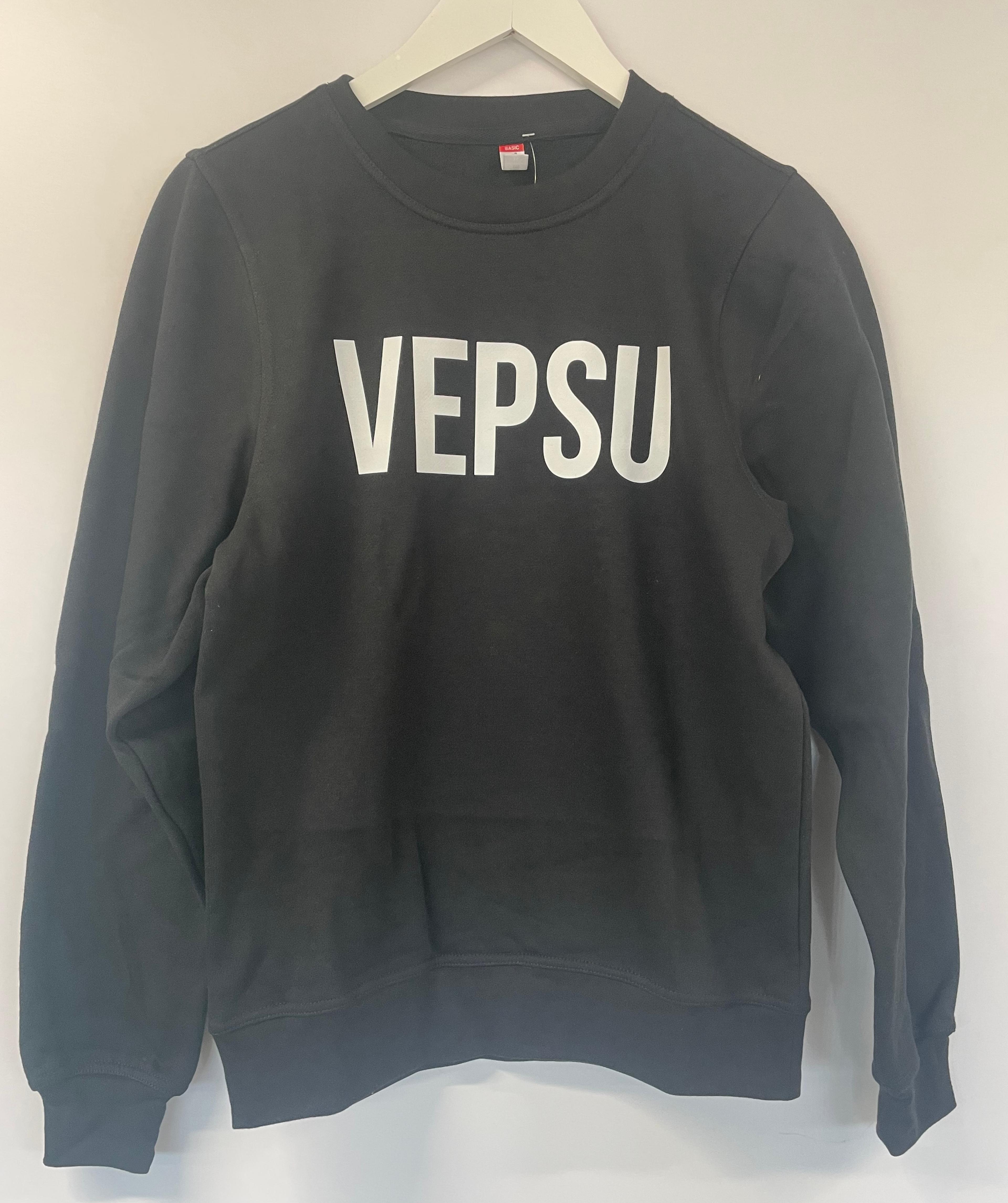 Collegepaita Vepsu musta